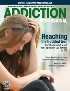 addiction professional cover of magazine oxford was featured in